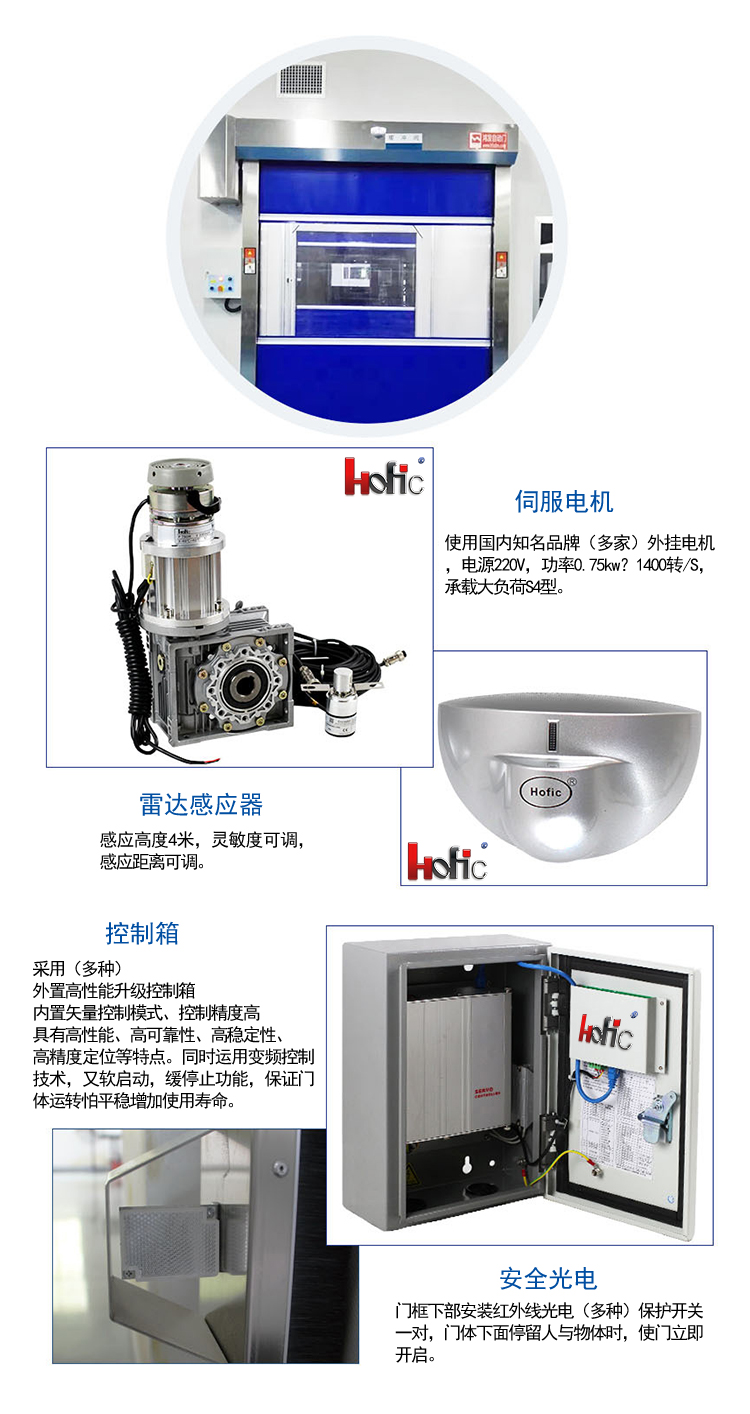 快速门 快速卷帘门伺服系统介绍